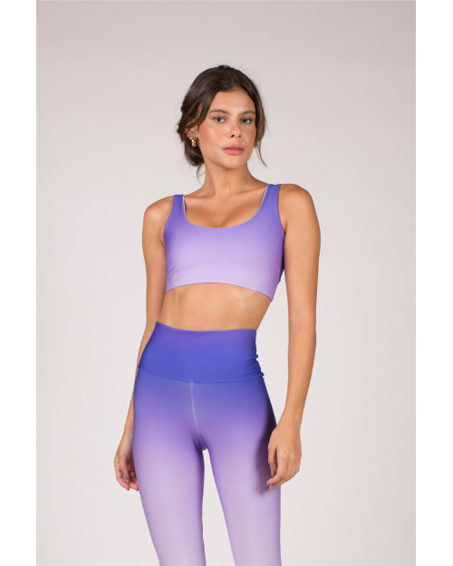 Sculpt Top Degradê Lavanda P